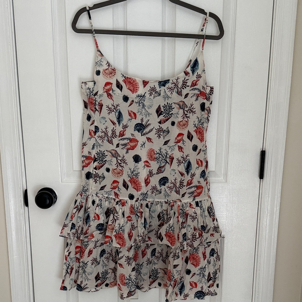 Cara Cara Multicolor shell sundress mini Dress